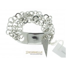 PIANEGONDA bracciale argento con cuore brillanti referenza BA010667 new